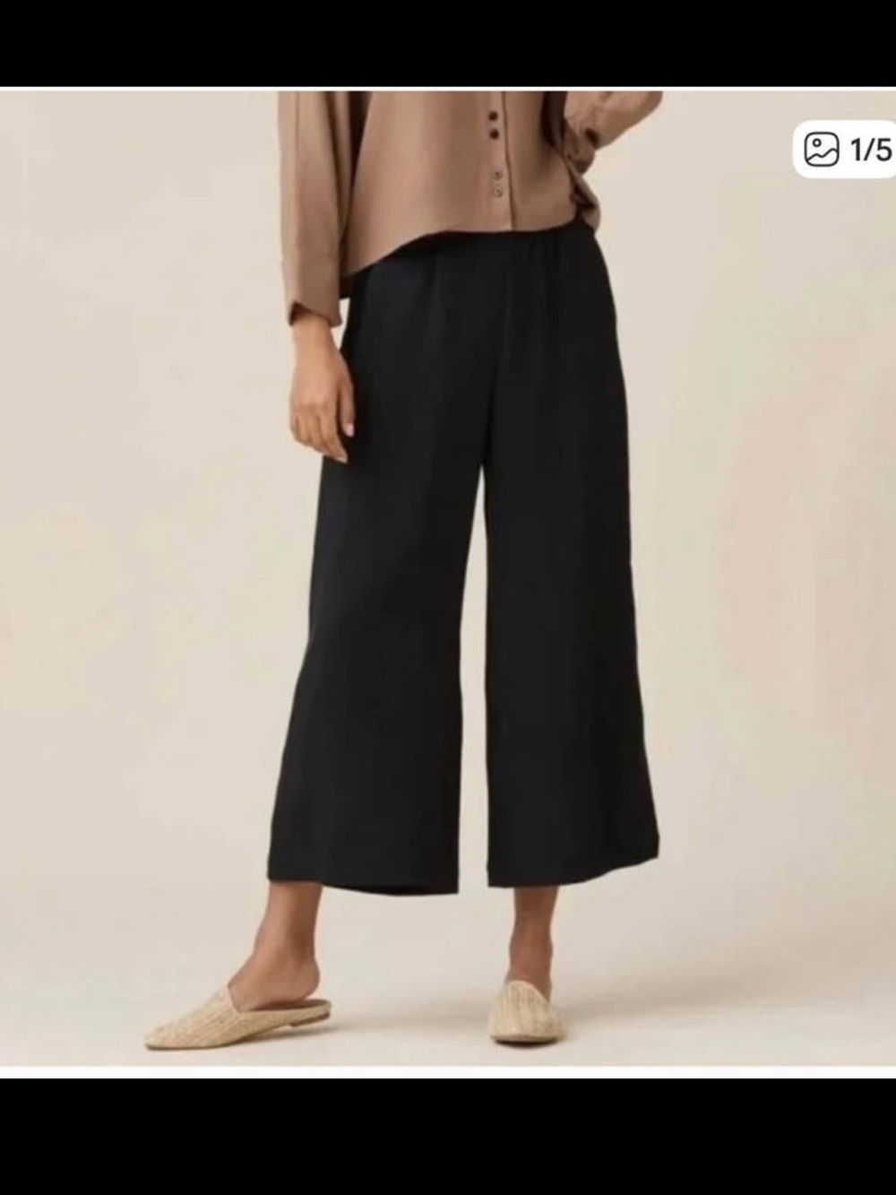 VETTA Wide Leg Trouser